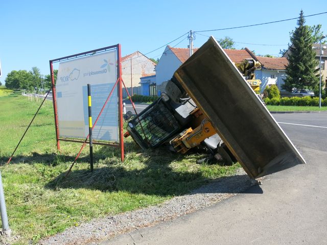 Havárie traktoru