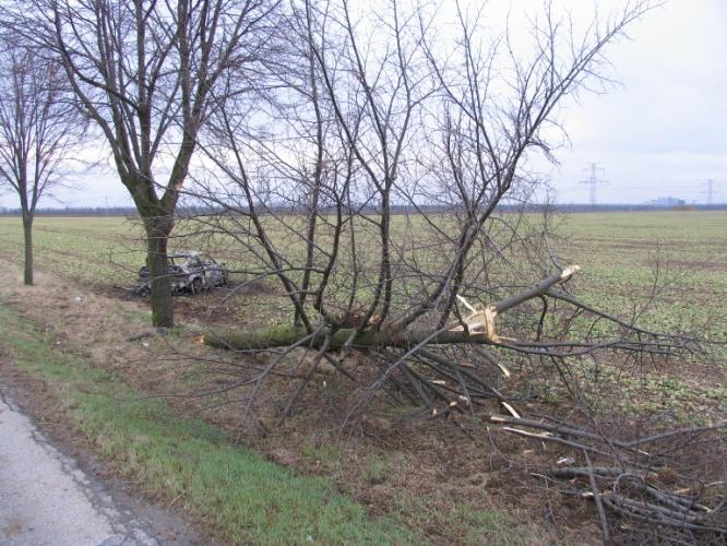 Havárie u Suchohrdel u Znojma (2)