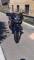 Havarovaná moto Yamaha 1