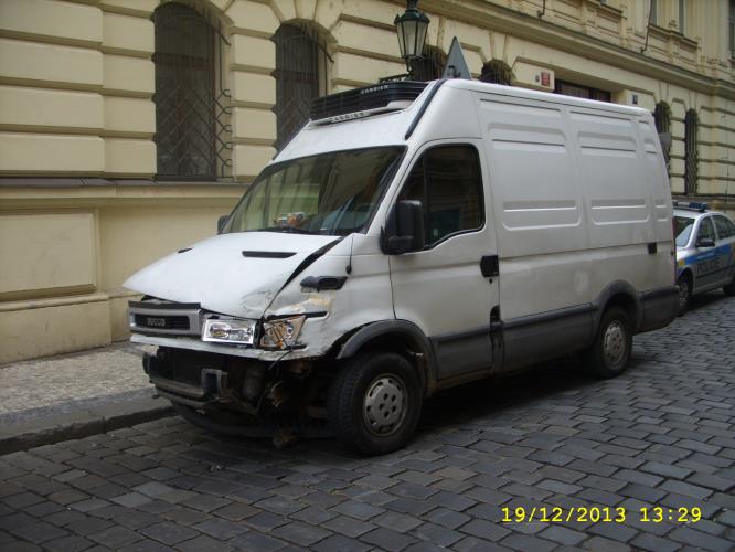 Havarované odcizené vozidlo 3