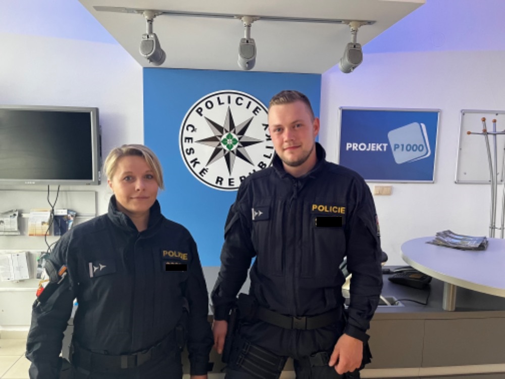 Hlídka, která na místě zasahovala.