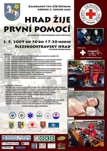 Hrad žije první pomocí