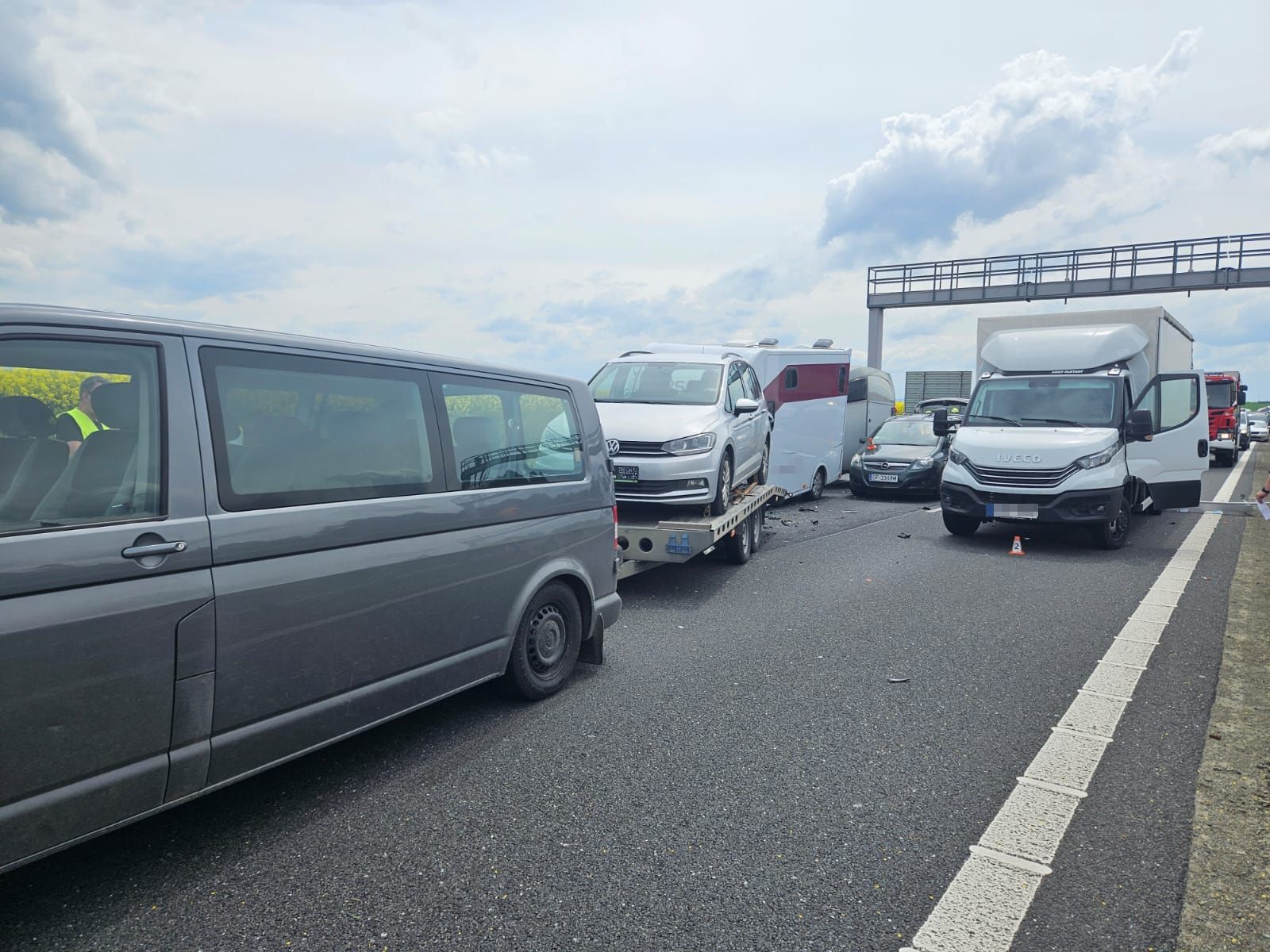 Hromadná nehoda na D46