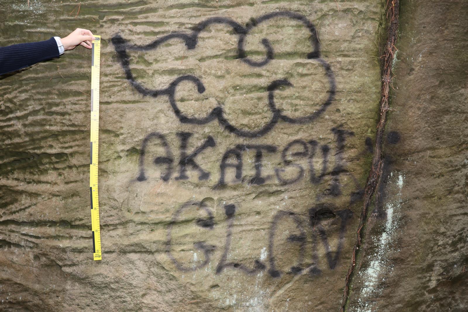 Hruboskalsko Markův kout detail