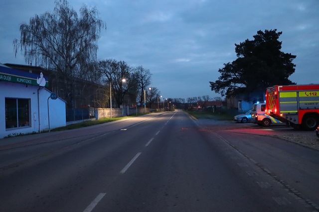 Hrušovany nad Jevišovkou - střet auta s chodcem