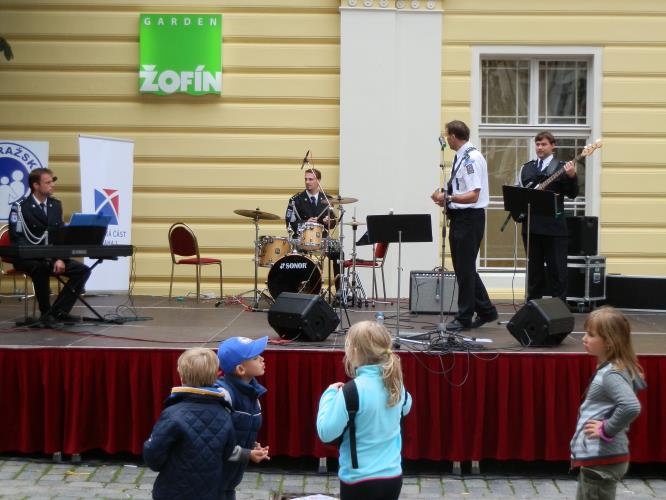Hudba Hradní stráže a Policie ČR