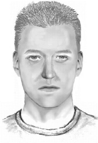 Identikit hledaného mladíka - sestavený dcerou napadeného