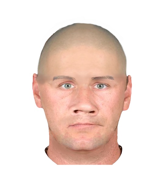 Identikit hledaného muže