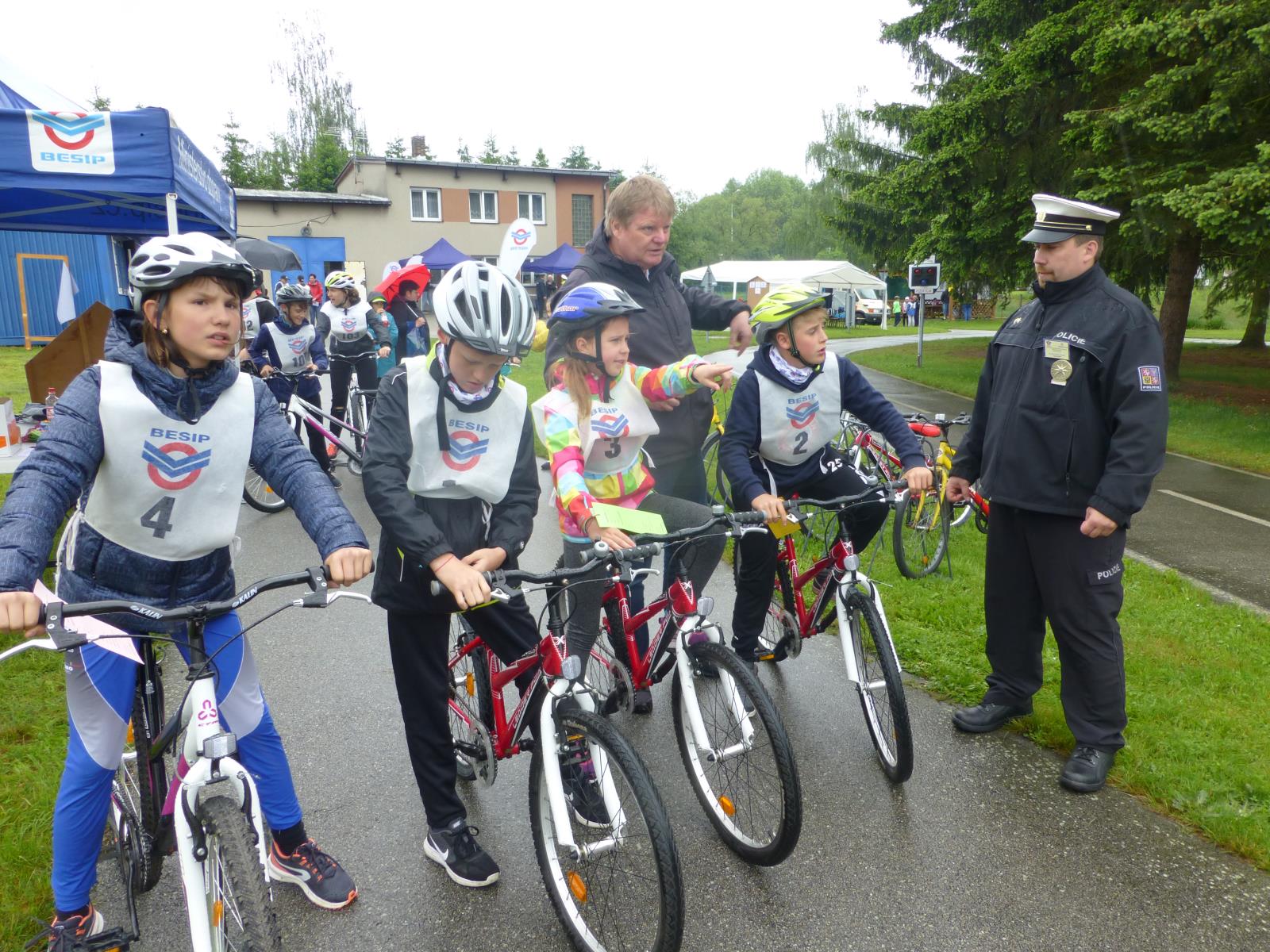 J.Hradec - Krajské kolo dopravní soutěže mladých cyklistů
