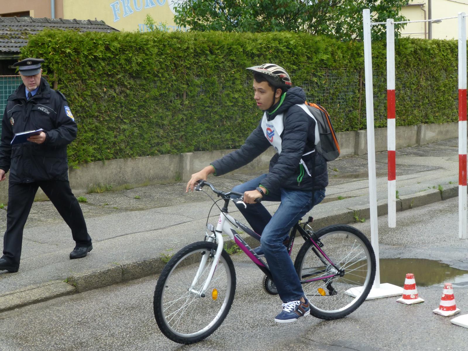 J.Hradec - Krajské kolo dopravní soutěže mladých cyklistů