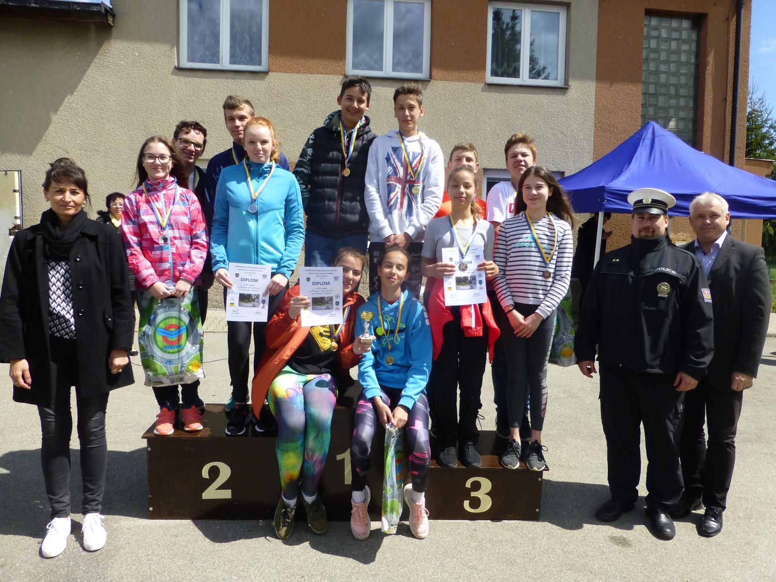 J.Hradec - Oblastní kolo dopraví soutěže mladých cyklistů - BESIP