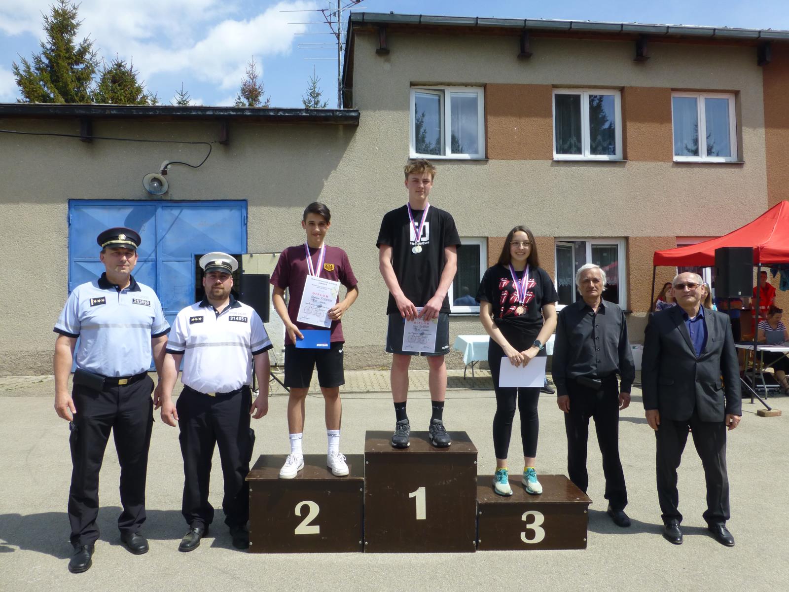 J.Hradec - mladí cyklisté