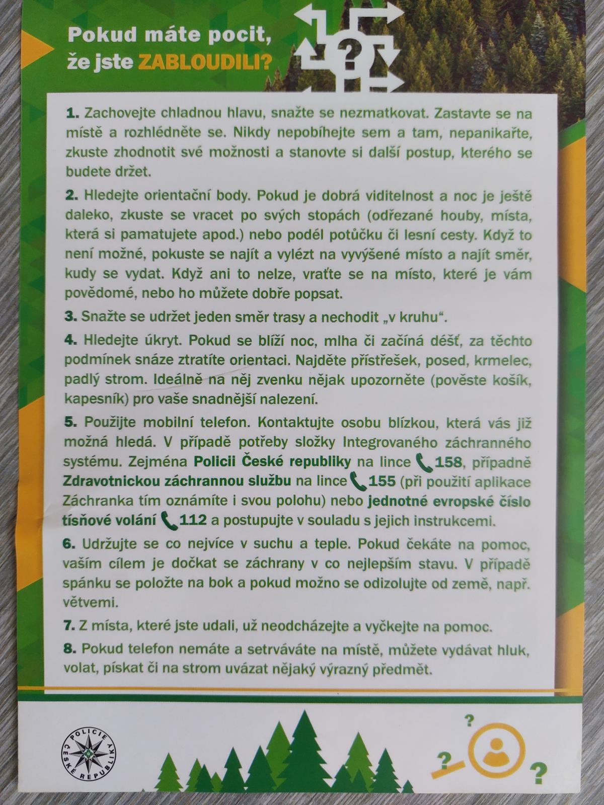 Jak se pohybovat v terénu (2).