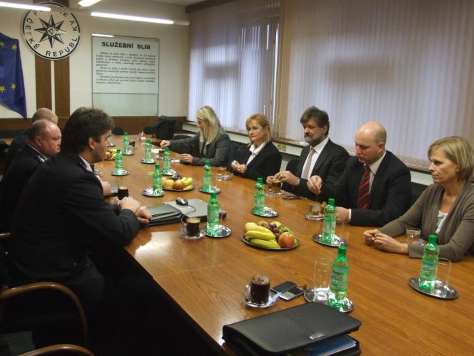 Jednání s ministrem vnitra