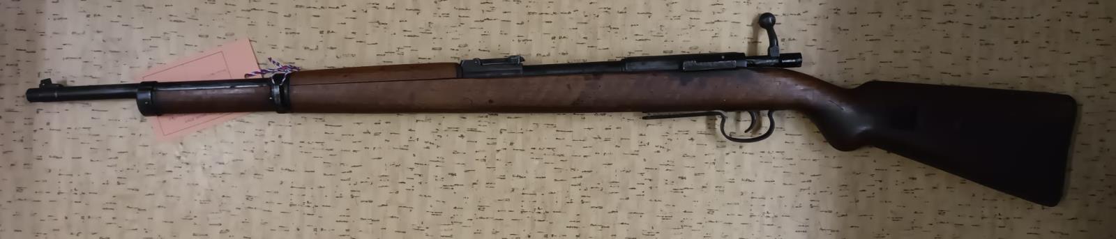 Jednoranová puška Mauser, model Deutsche Sportmodell z konce II. světové války