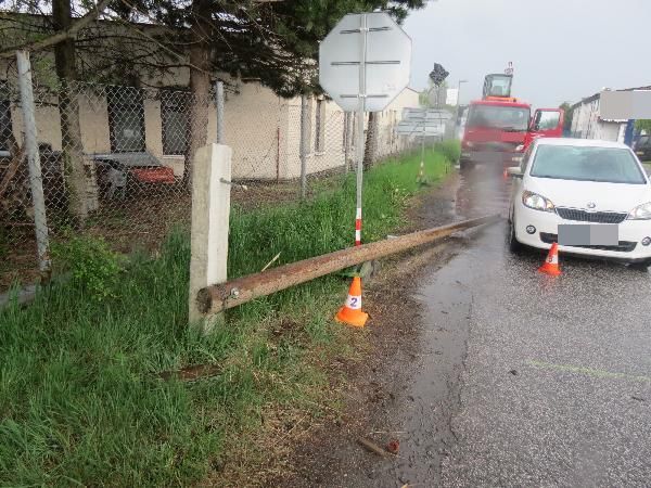 Jičín - křižovatka ul. Konecchlumského a Šturmova