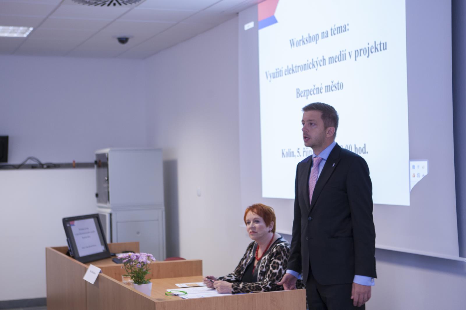 Kolínský workshop  k projektu Bezpečné město 