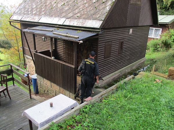 Kontrola chatové oblasti Pecka ze dne 27. září 2017