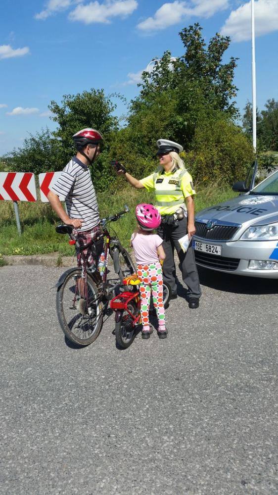 Kontrola cyklistů