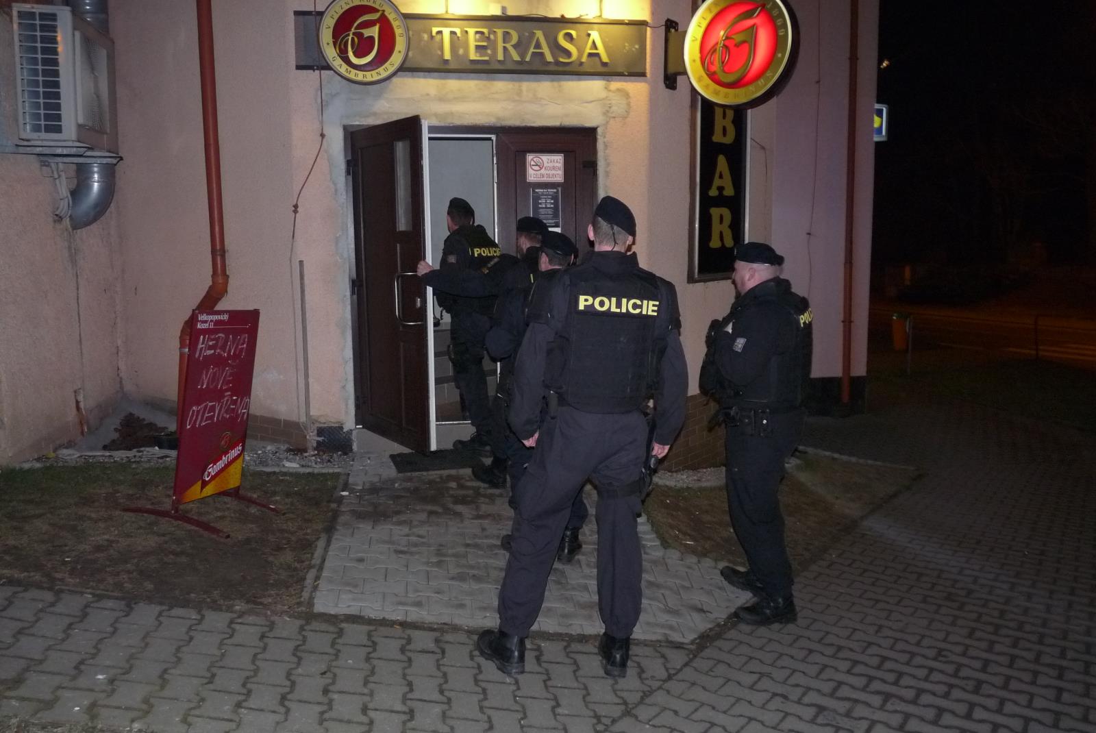 Kontrola heren a barů