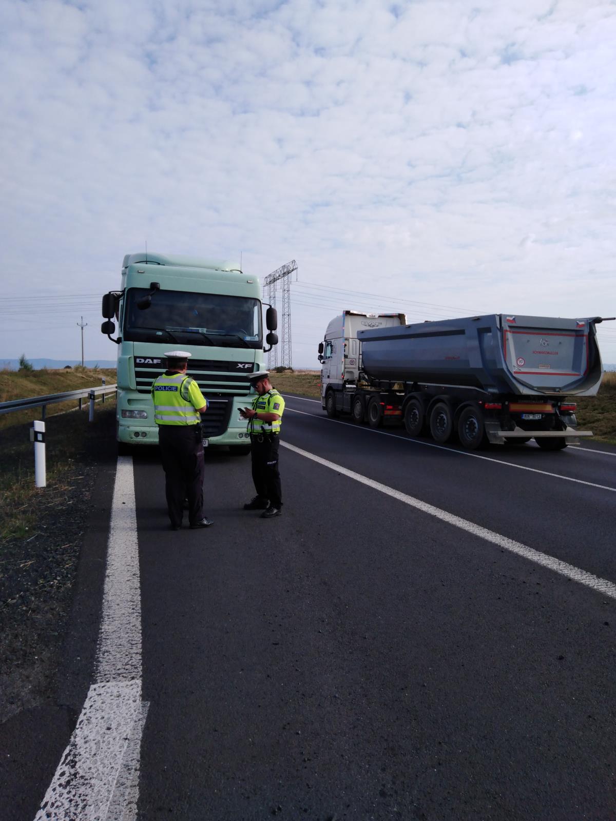 Kontrola na silnici I. třídy
