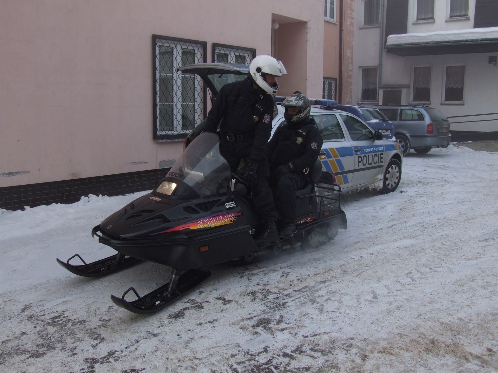 Kontrola na skútru