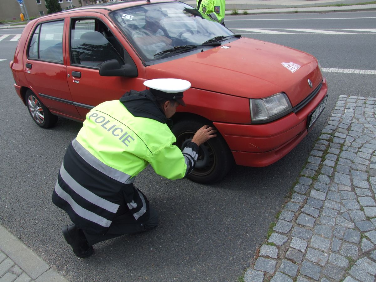 Kontrola stavu pneumatik