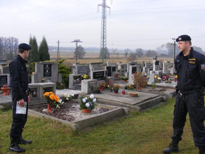 Kontrolní činnost - hřbitov  Kačice