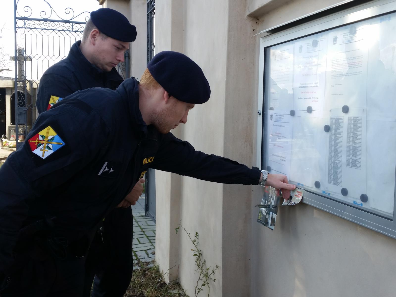 Kontrolní činnost na hřbitovech