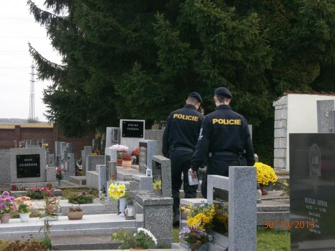 Kontrolní činnost na hřbitovech