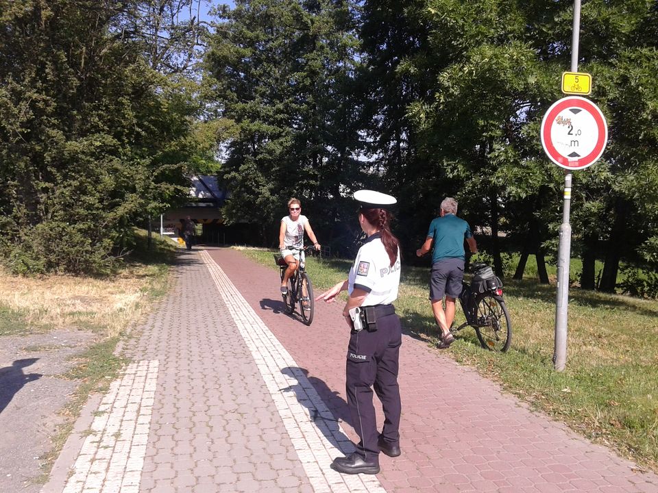 Kontroly cyklistů