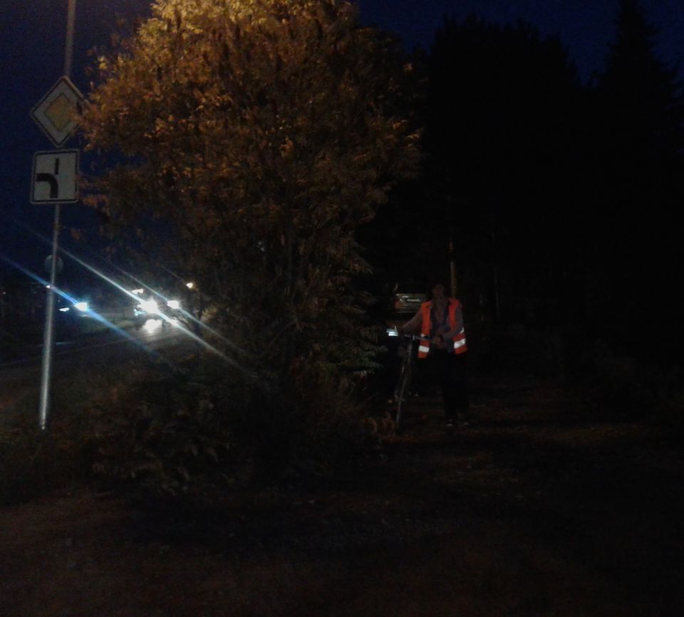 Kontroly cyklistů a chodců