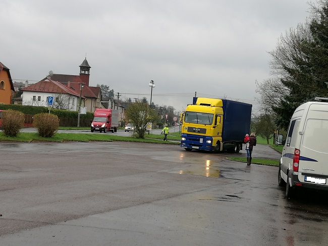 Kontroly na objízdné trase