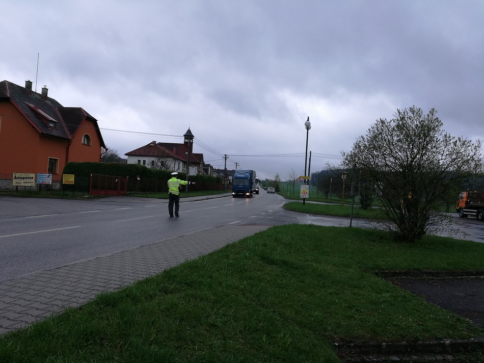 Kontroly na objízdné trase