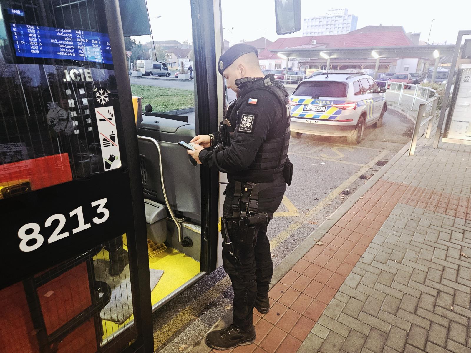 Kontroly řidičů autobusů