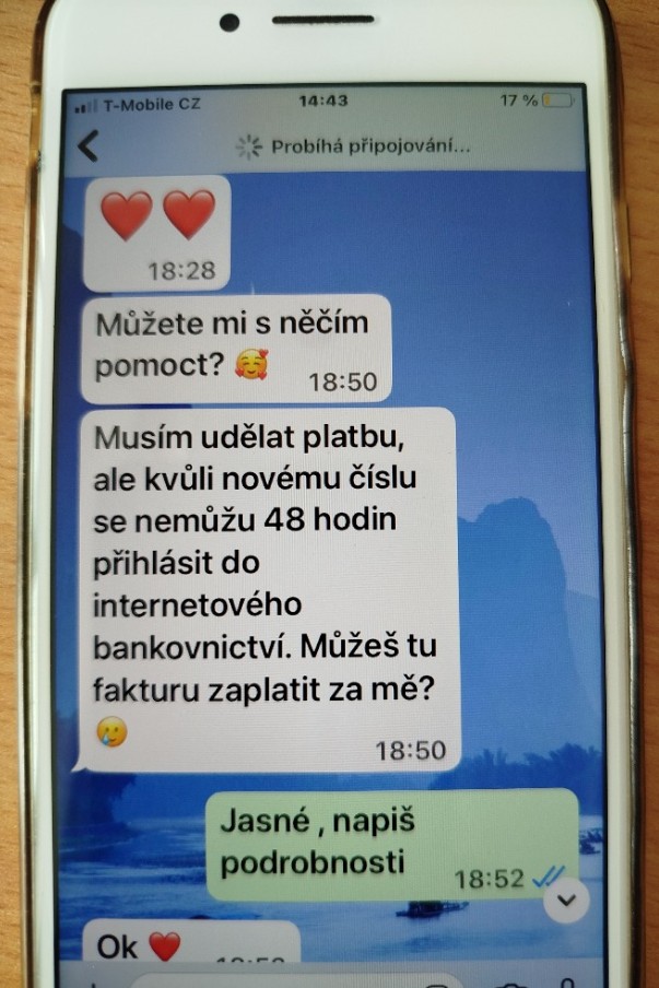 Konverzace s falešným synem