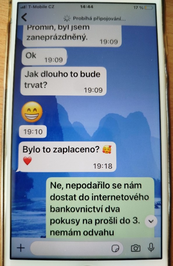 Konverzace s falešným synem