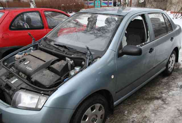 Krádež kapoty - foto č. 1