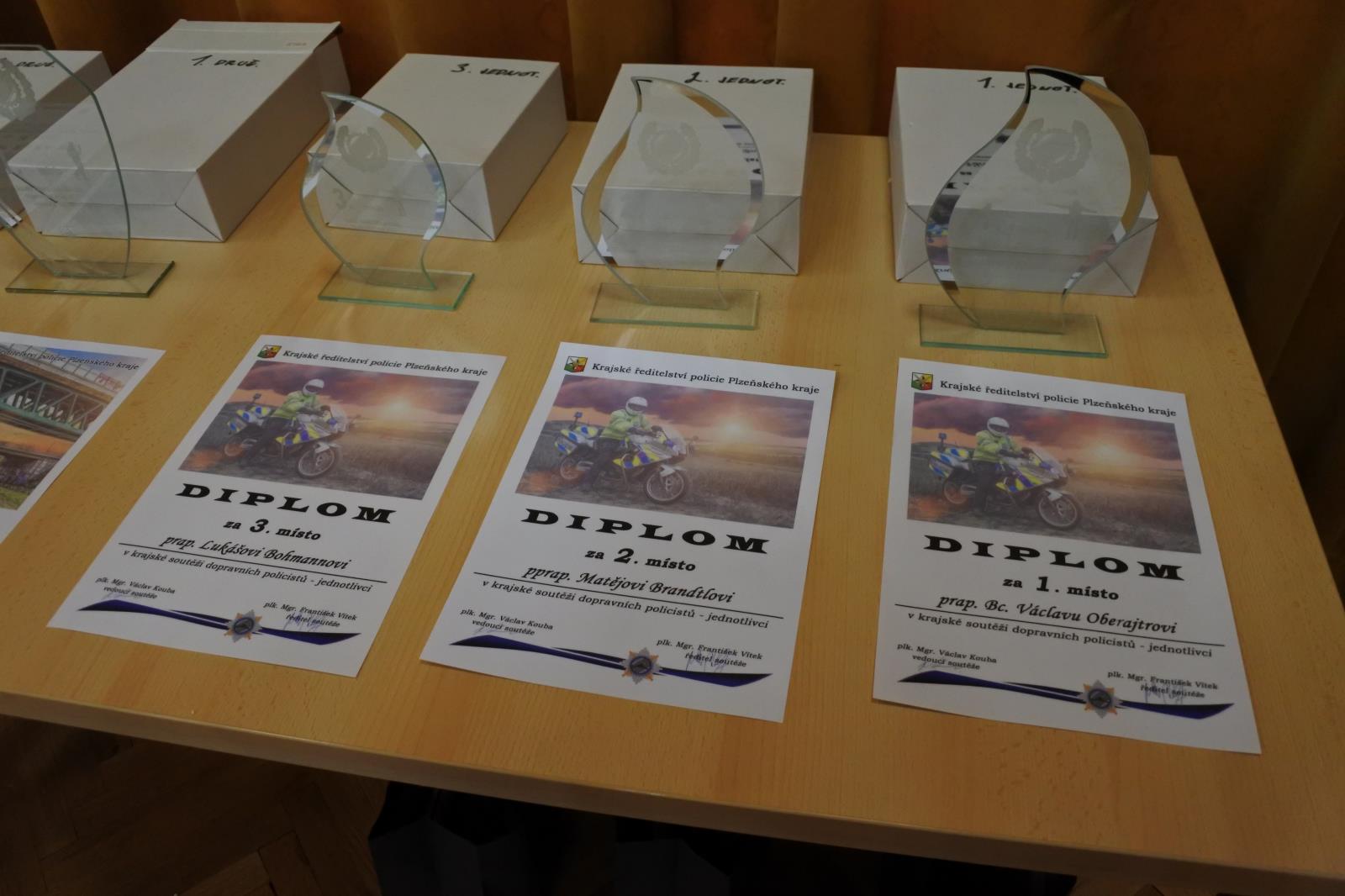 Krajská soutěž dopravních policistů