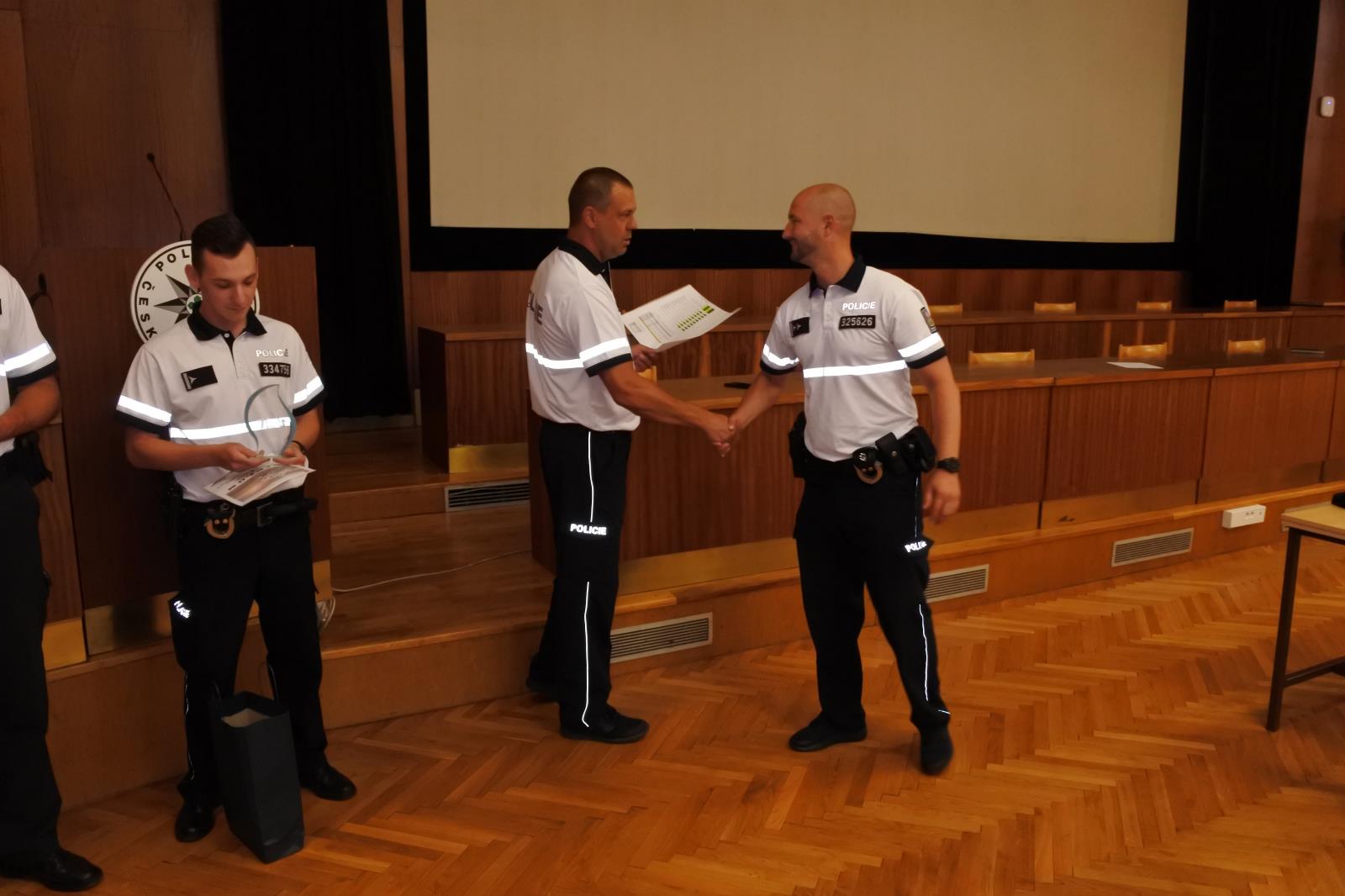 Krajská soutěž dopravních policistů