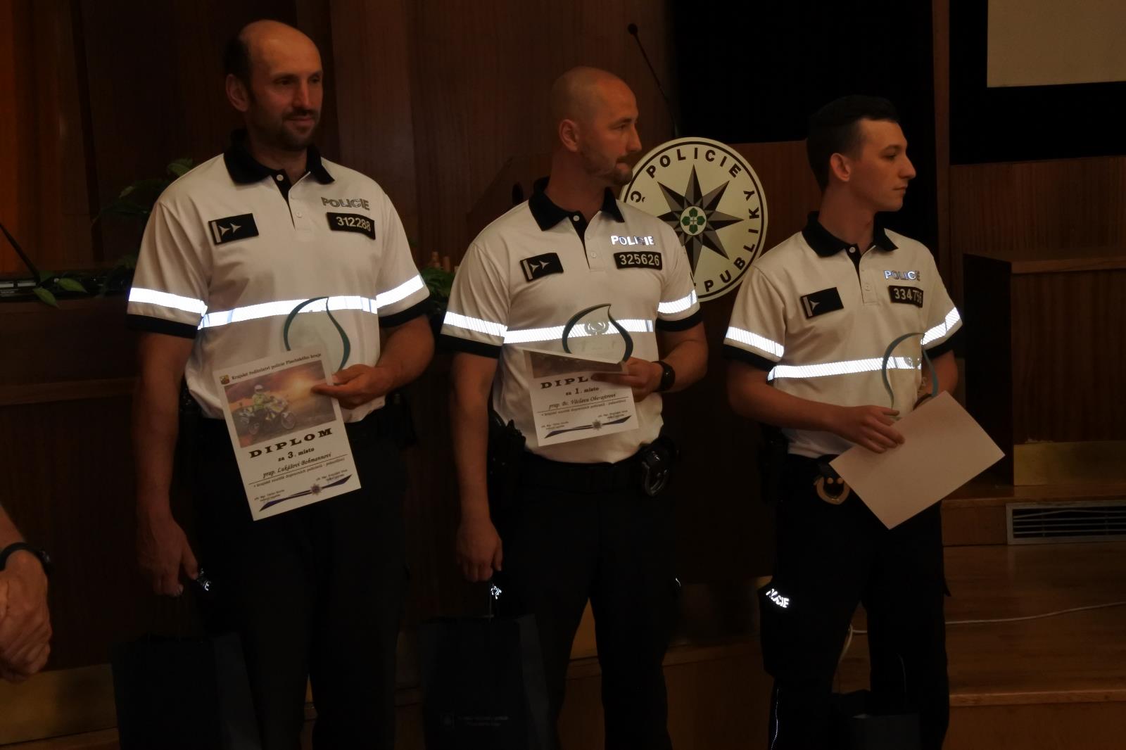 Krajská soutěž dopravních policistů