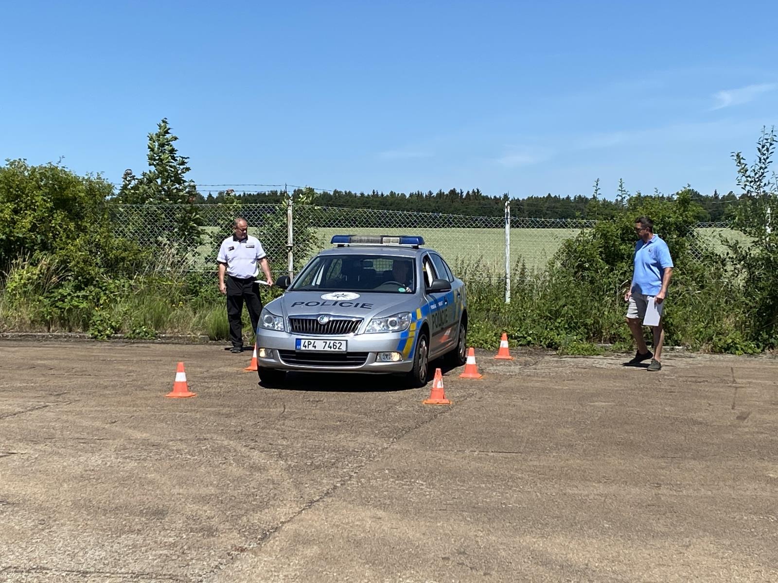 Krajská soutěž dopravních policistů