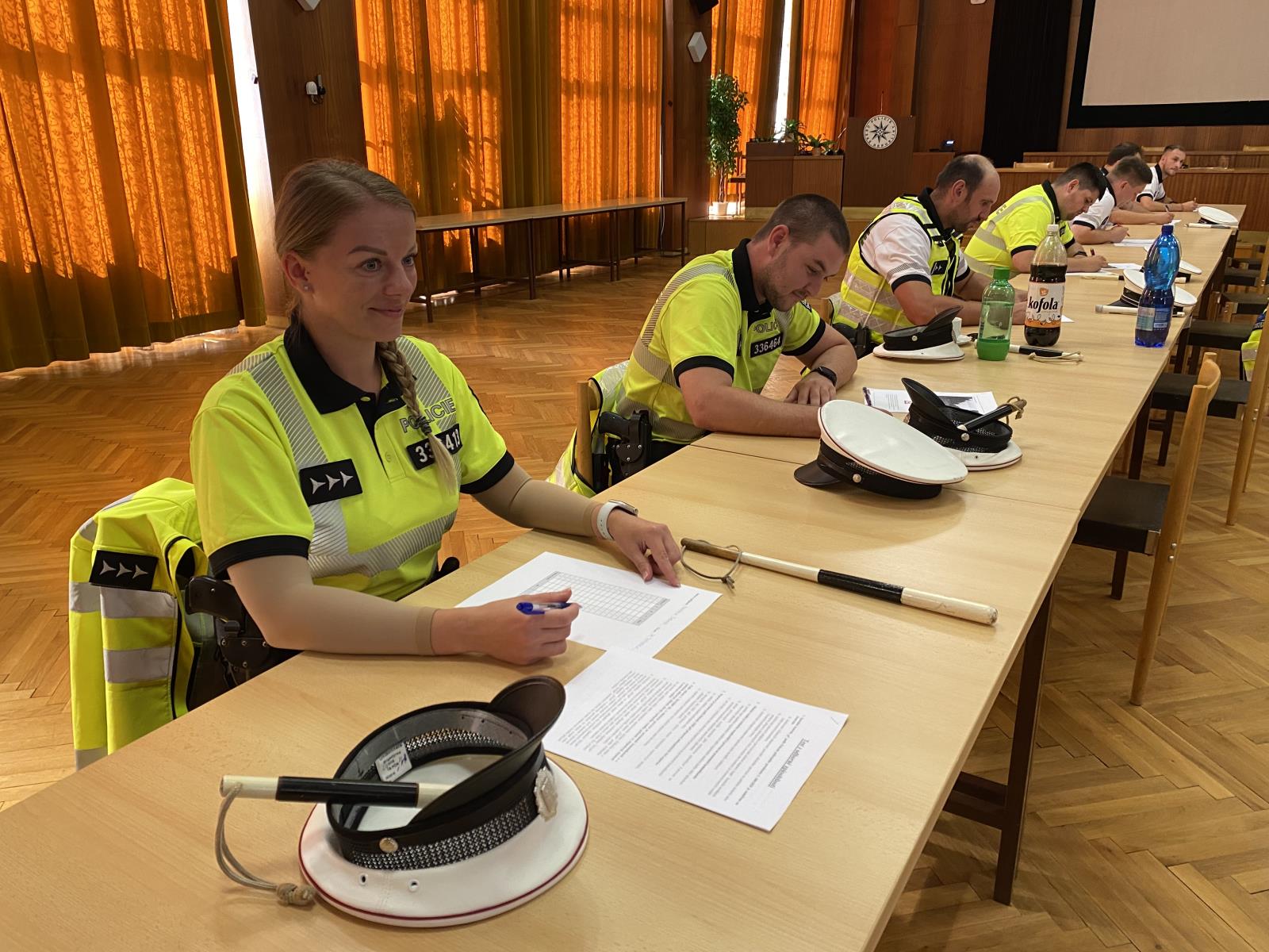 Krajská soutěž dopravních policistů