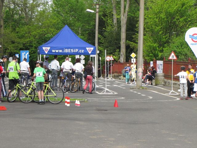 Krajské kolo dopravní soutěže Mladý cyklista 14