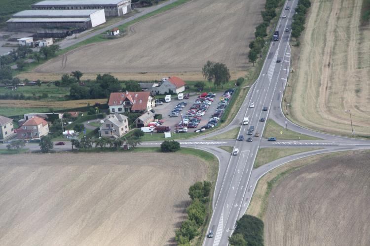 Křižovatka u Zámrsku