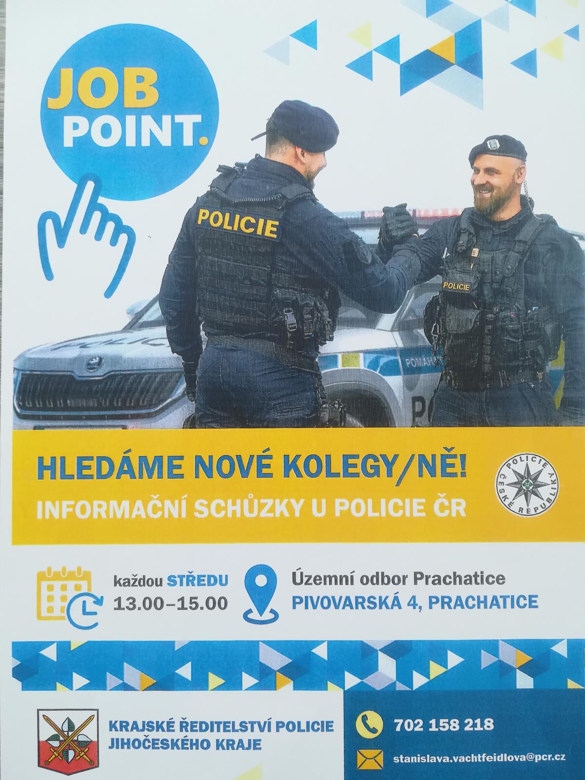 Leták JOB POINT ÚO PT
