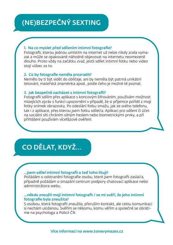 Leták - druhá část