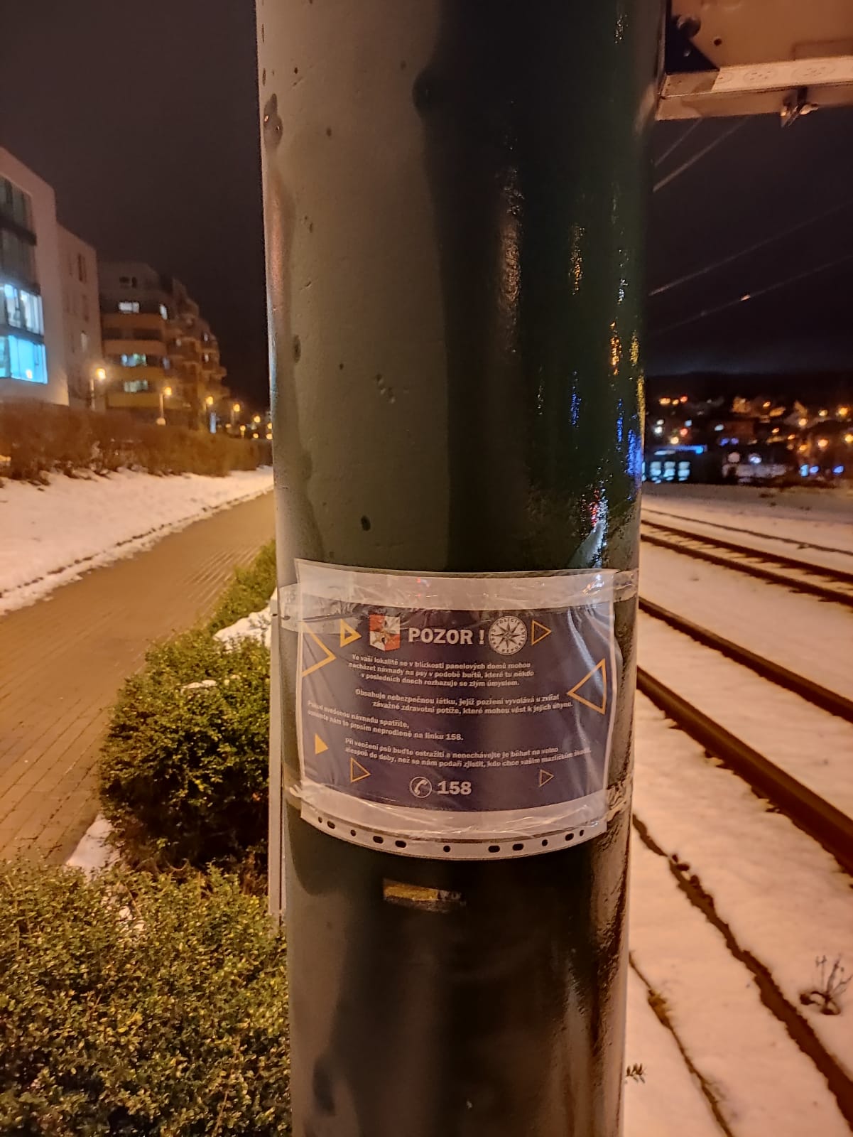 Letáky ve Vratislavicích 1