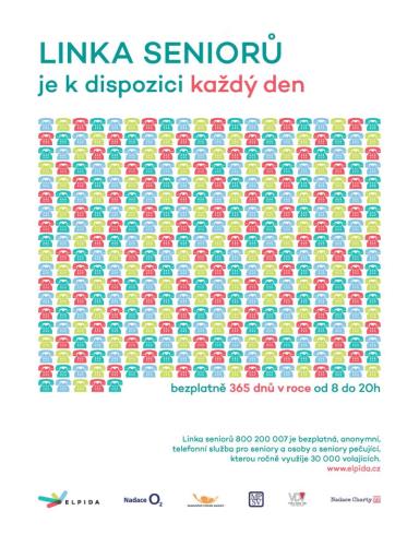 Linka seniorů - logo