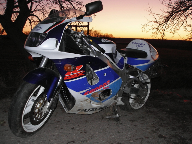 Lodín - usmrcen motocyklista 